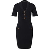 Guess Pletena haljina 'FELICITY' crna | shoptok.hr