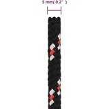  Brodski konop crni 5 mm 500 m od polipropilena | shoptok.hr