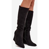 Boto Insulated Women's Wedge Boots Black Rosina | Shoptok.si