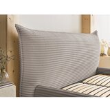 Bobochic Paris Bež tapecirani bračni krevet s prostorom za odlaganje s podnicom 160x200 cm Jade – | shoptok.hr