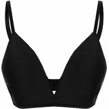 Trendyol Black Polyamide Covered Low-cut Knitted Bra