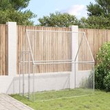  Kavez za kokoši srebrni 200 x 100 x 190 cm od pocinčanog čelika | shoptok.hr
