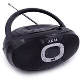 Akai CD player, FM radio, AM radio, USB, MP3, LED, DC + baterije BM004A-614BT | shoptok.hr