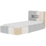 ELTAP Sivi tapecirani krevet s prostorom za odlaganje s podnicom 90x200 cm Lamica – | shoptok.hr