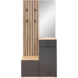 XORA PREDSOBA antracit, hrast artisan | Shoptok.si