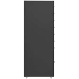 vidaXL mobilni ormarić za spise antracit 28 x 41 x 109 cm metalni | shoptok.hr