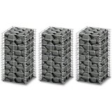  Set gabiona 3 kom od pocinčane žice 25 x 25 x 50 cm cijene