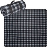 Tutumi Sivi karirani pokrivač za piknik | shoptok.hr