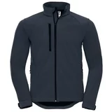 RUSSELL Navy blue men's jacket Soft Shell