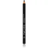 Note Cosmetique Ultra Rich Color Eye Pencil vodoodporni svinčnik za oči odtenek 01 Black 1,1 g