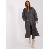 BADU Cardigan-BA-SW-8032-1.06P-dark grey | shoptok.hr