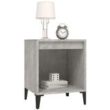  Nočna omarica 2 kosa betonsko siva 40x35x50 cm, (20730824) | Shoptok.si