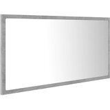  LED kupaonsko ogledalo siva boja betona 90x8,5x37 cm akrilno | Eponuda.ba