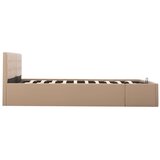  Hidraulični okvir za krevet od umjetne kože boja kave 180x200 cm | Eponuda.com