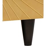 vidaXL Kava Stol Crna i zlatna 80 x 50 x 40 cm | shoptok.hr