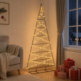  Metalna božićna jelka KUOPIO 210 cm Topla bijela | shoptok.hr