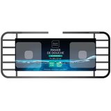 Douceur d intérieur Mat črna aluminijasta kopalniška polica z namestitvijo brez vrtanja Filaire Aluminium – | Shoptok.si