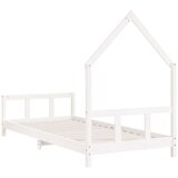  Za dječji krevet bijeli 90 x 190 cm od masivne borovine | shoptok.hr