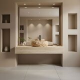 REA Bath Nadgradni umivaonik Mika Light Terracotta | shoptok.hr