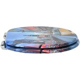  Toaletna sjedala s mekim zatvaranjem 2 pcs Šareni 44 x 38 cm | shoptok.hr