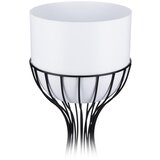 Metalna saksija LOFT 56x20 cm crna/bela | Eponuda.com