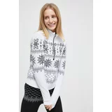 NEW LAND Športni pulover Chara bela barva