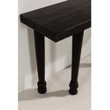 MOME Crni pomoćni stol od masivnog manga 40x130 cm Inaya – | shoptok.hr