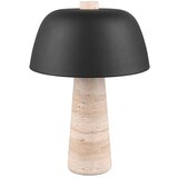 Trio Select Črna/bež namizna svetilka s kovinskim senčilom (višina 41 cm) Timba – Cene