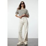 TRENDYOLMILLA ženske pantalone Twoaw25Je00039, ecru | Eponuda.com