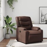 Maison Chic Naslanjač - Relax naslanjač rjavo umetno usnje, (22061531) | Shoptok.si