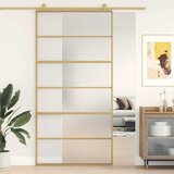  Klizna vrata zlatna 102,5x205 cm matirano staklo ESG i aluminij Cijene