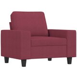  Fotelja crvena boja vina 60 cm od tkanine | shoptok.hr