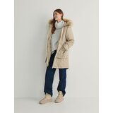 Reserved parka s kapuco - ebenovina Cene