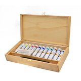  Set uljanih boja Ladoga u drvenoj kutiji - 12x18ml | shoptok.hr