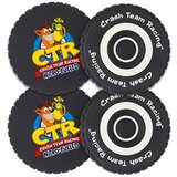 Rubber Road MERCHANDISE CRASH TEAM RACING TYRE COASTERS | shoptok.hr