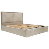 Bobochic Paris Bež/smeđe-sivi podstavljeni bračni krevet s prostorom za odlaganje s podnicom 180x200 cm Mara – | shoptok.hr