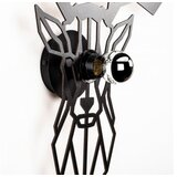 Opviq W 051 Zidna lampa, crna | Eponuda.ba