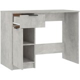  Radni stol boja betona 100 x 50 x 75 cm od konstruiranog drva | shoptok.hr