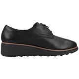 Clarks Nizki čevlji Sharon Rae 261754164 Black Leather | Shoptok.si