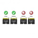 LC Power docking LC-DOCK-C-35-M2 USB3.2 Gen.2x1 1x+1xNVME M.2, cloning, black | Eponuda.com