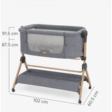 Kikka Boo kolevka i hranilca 2u1 Sleat Me Grey, 0m+ | Eponuda.com