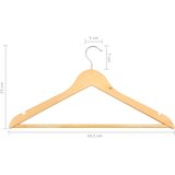  20-dijelni set vješalica za odjeću protuklizni od tvrdog drva | shoptok.hr