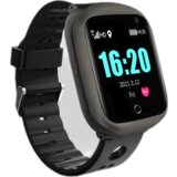 INF Pametna ura z nadzorom srčnega utripa in krvnega tlaka, GPS pozicioniranje, IP67 Black, (21236378) | Shoptok.si