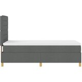  s opruga kutije Tamno siva 100 x 200 cm tkanina | shoptok.hr