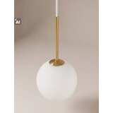 Sinsay Viseća lampa sa zlatnim detaljima i okruglim sjenilom | shoptok.hr