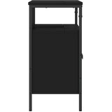 Ormarić za umivaonik crni 60 x 30 x 60 cm konstruirano drvo | shoptok.hr