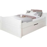 MID.YOU Raztegljiva Postelja Leni, Bor, Bela, Masivno | Shoptok.si