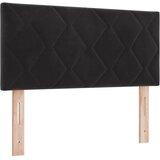  Boxspring krevet s madracem Crna 120 x 200 cm Baršun - Crna 120 x 200 cm Dizajn s rombovima | shoptok.hr