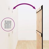  Zidno uzglavlje crno 82 5 x 3 x 110 cm od masivne borovine | shoptok.hr