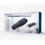 Gembird Presenter + crveni laserski pokazivač WP-L-12, Crveni Cene